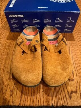 Birkenstock Boston mink wos 8n new